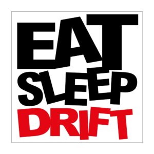 JDM-Aufkleber Eat Sleep Drift