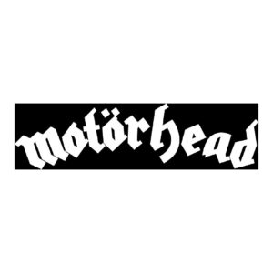 Aufkleber Motörhead Logo weiß