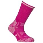 Alpacasocks&Co - Merino Outdoor Kids - Wandersocken Gr 23-26 rosa