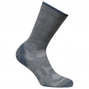 Alpacasocks&Co - Outdoor Merino Crew - Merinosocken Gr 36-39 grau