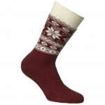 Alpacasocks&Co - Winter Alpaca - Expeditionssocken Gr 42-45 rot