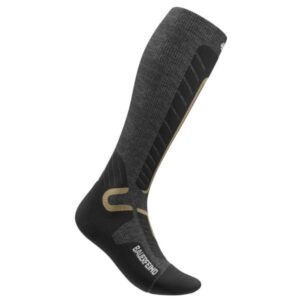 Bauerfeind Sports - Ski Alpine Compression Socks - Skisocken Gr 42-45 - M: 36-41 cm schwarz/grau