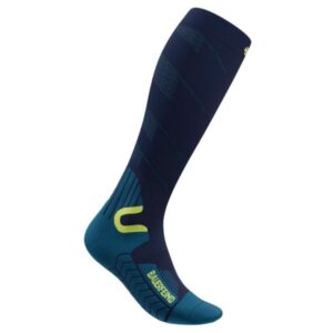 Bauerfeind Sports - Ski Touring Compression Socks - Skisocken Gr 46-49 - L: 41-46 cm blau