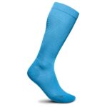 Bauerfeind Sports - Women's Run Ultralight Compression Socks - Kompressionssocken Gr 38-40 - L: 41-46 cm blau