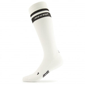 CEP - Classic 80's Socks Tall - Kompressionssocken Gr IV weiß