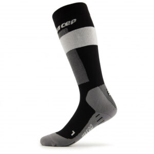 CEP - Merino Skiing Socks Tall - Skisocken Gr III grau/schwarz