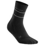 CEP - Reflective Mid Cut Socks - Laufsocken Gr IV schwarz