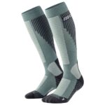 CEP - Touring Compression Socks Skiing Tall V2 - Skisocken Gr V grau