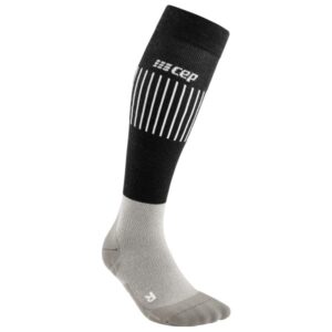 CEP - Ultralight Comp. Socks Skiing Tall V2 - Skisocken Gr IV grau/schwarz