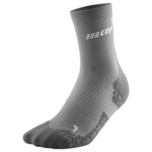 CEP - Ultralight Compression Socks Mid Cut V3 - Kompressionssocken Gr V grau