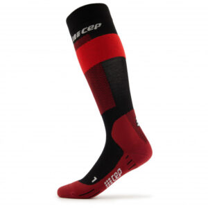 CEP - Women's Merino Skiing Socks Tall - Skisocken Gr III rot