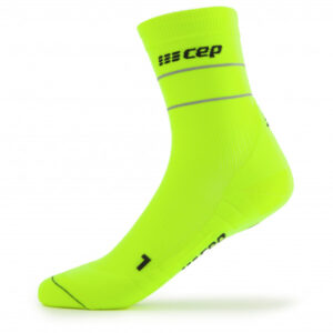 CEP - Women's Reflective Mid Cut Socks - Laufsocken Gr II grün