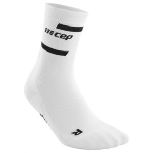 CEP - Women's The Run Socks Mid Cut - Laufsocken Gr IV grau/weiß