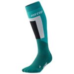 CEP - Women's Thermo Compression Socks Skiing Tall V3 - Skisocken Gr IV türkis