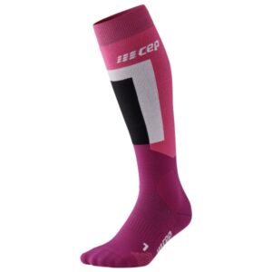 CEP - Women's Thermo Compression Socks Skiing Tall V3 - Skisocken Gr II lila