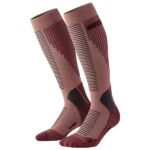 CEP - Women's Touring Compression  Socks Skiing Tall V2 - Skisocken Gr II braun