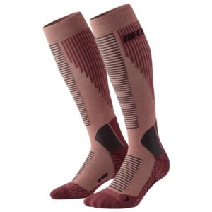 CEP - Women's Touring Compression  Socks Skiing Tall V2 - Skisocken Gr II braun