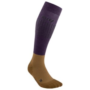 CEP - Women's Ultralight Comp. Socks Skiing Tall V2 - Skisocken Gr IV braun