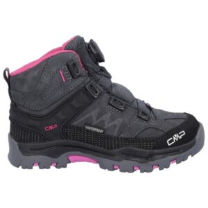 CMP - Kid's Kiruna Mid Fitgo Trekking Shoes WP - Wanderschuhe Gr 29 schwarz