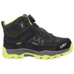 CMP - Kid's Kiruna Mid Fitgo Trekking Shoes WP - Wanderschuhe Gr 36 schwarz