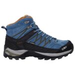 CMP - Rigel Mid Trekking Shoes Waterproof - Wanderschuhe Gr 44 blau/schwarz