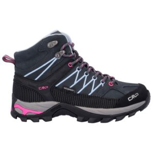 CMP - Women's Rigel Mid Trekking Shoes Waterproof - Wanderschuhe Gr 37 schwarz/blau