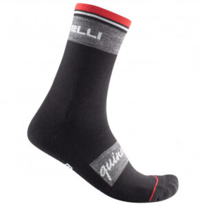 Castelli - Quindici Soft Merino Sock - Radsocken Gr XXL schwarz/grau