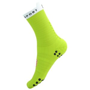 Compressport - Pro Racing Socks V4.0 Run High - Laufsocken Gr T4 - EU: 45-48 grün