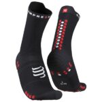 Compressport - Pro Racing Socks V4.0 Run High - Laufsocken Gr T4 - EU: 45-48 schwarz