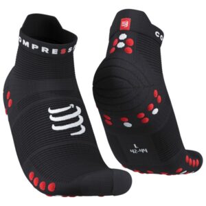 Compressport - Pro Racing Socks V4.0 Run Low - Laufsocken Gr T2 - EU: 39-41 schwarz