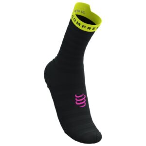 Compressport - Pro Racing Socks V4.0 Ultralight Run High - Laufsocken Gr T1 - EU: 35-38 schwarz