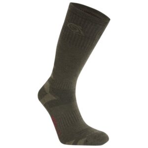 Craghoppers - Nosilife Adventure Woll Socken - Wandersocken Gr 43-47 oliv