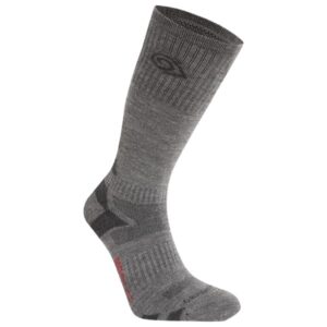 Craghoppers - Nosilife Adventure Woll Socken - Wandersocken Gr 36-38 grau