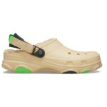 Crocs - Classic All Terrain Lined Clog - Hüttenschuhe Gr M5 / W7 beige