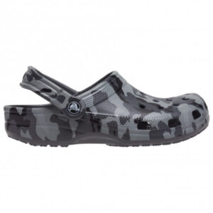 Crocs - Classic Printed Camo Clog - Sandalen Gr M6 / W8 grau