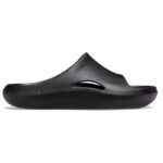 Crocs - Mellow Recovery Slide - Sandalen Gr M7 / W9 schwarz/grau