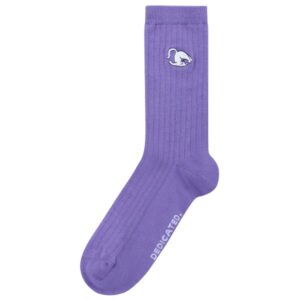 DEDICATED - Rib Socks Knivsta Plow Pose - Multifunktionssocken Gr 41-45 lila