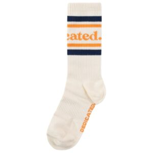 DEDICATED - Sport Socks Ullevi Logo - Multifunktionssocken Gr 41-45 beige/weiß