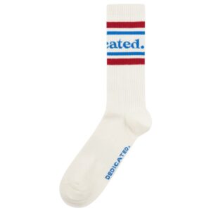 DEDICATED - Sport Socks Ullevi Logo - Multifunktionssocken Gr 41-45 weiß