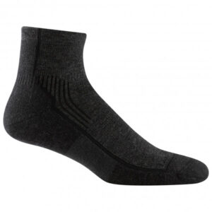 Darn Tough - Hiker 1/4 Midweight with Cushion - Wandersocken Gr S schwarz