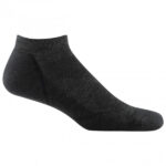 Darn Tough - Light Hiker No Show Lightweight with Cushion - Wandersocken Gr L schwarz