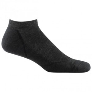 Darn Tough - Light Hiker No Show Lightweight with Cushion - Wandersocken Gr L schwarz