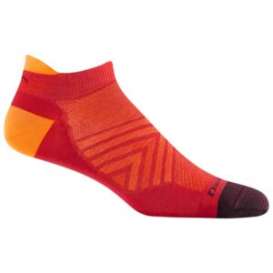 Darn Tough - Run No Show Tab Ultra-Lightweight - Laufsocken Gr L rot