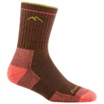 Darn Tough - Women's Hiker Micro Crew Midweight with Cushion - Wandersocken Gr L braun