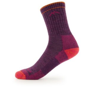 Darn Tough - Women's Hiker Micro Crew Midweight with Cushion - Wandersocken Gr S lila