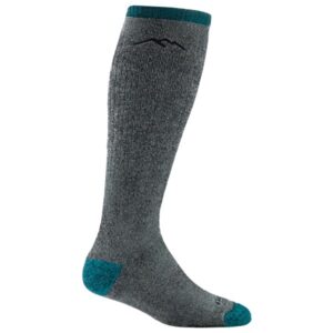 Darn Tough - Women's Mountaineering OTC Heavyweight w. Cushion - Wandersocken Gr L grau