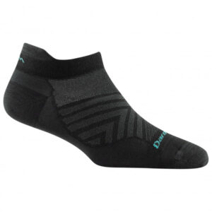 Darn Tough - Women's Run No Show Tab Ultra-Lightweight - Laufsocken Gr S schwarz