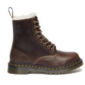 Dr. Martens - Women's 1460 Pascal Serena Orleans - Winterschuhe Gr 8 braun