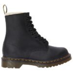 Dr. Martens - Women's 1460 Serena Burnished Wyoming - Winterschuhe Gr 9 schwarz