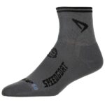 Drymax - Lite Trail Running 1/4 Crew -SPEEDGOAT - Laufsocken Gr L grau